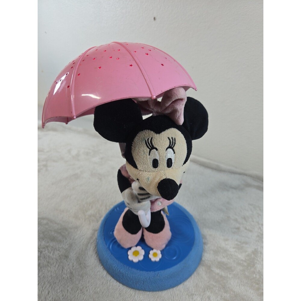 Disney Baby Minnie Mouse Dreamy Stars Soothing Umbrella Night Light Cloud B